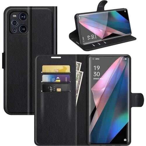 For OPPO Find X3 Pro Case Cover Wallet Leather Flip Leather Phone Case For OPPO Find X3 Pro Stand Cover For OPPO Find X3 Pro