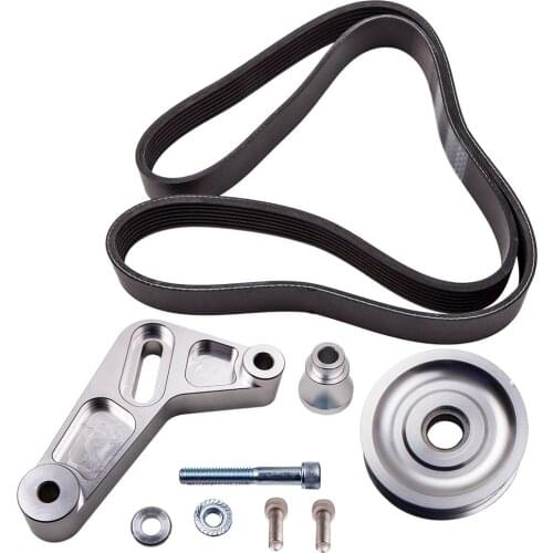 K-Series Adjustable EP3 Idler Pulley Belt Kit for Honda Civic Integra RSX K24 EK EF DC EG Swap