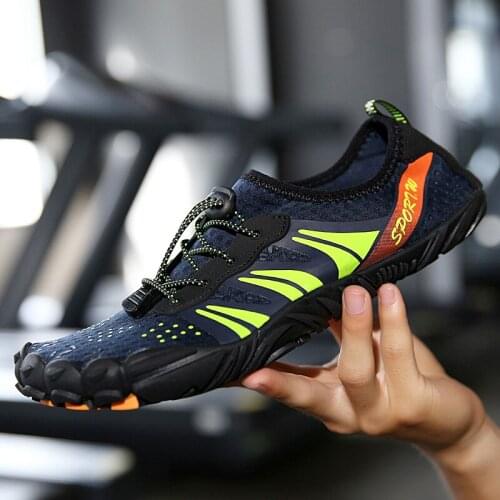 Summer Water Shoes Men Barefoot Shoes Beach Slippers Upstream Aqua Shoes Woman Diving Swimming Socks Quick Dry Tenis Masculino