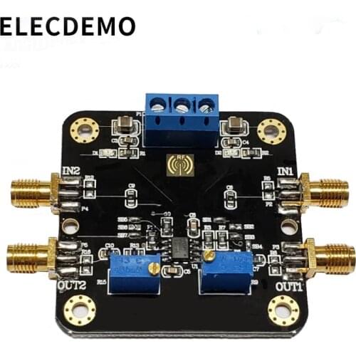 THS3202 Current Operational Amplifier Module 2GHz Bandwidth Dual Op amp Current Amplifier function demo board