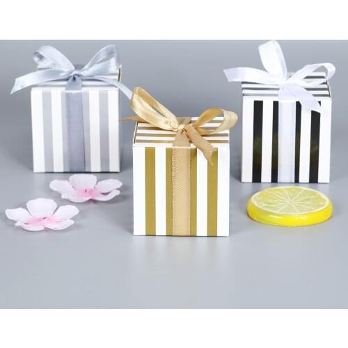 10Pcs Sweet Gift Candy Boxes for Baby Shower Creative Birthday Guests Wedding Party Supplies Chocolate Boxes Favor Box and Bags