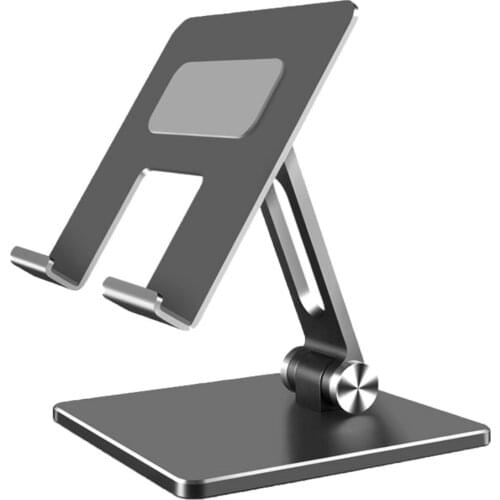 Portable Aluminum Holder Desktop Adjustable Bracket Lazy Folding Tablet Computer Stand For IPad For Mobile Phone Holder