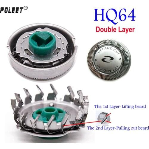 Electric Razor Blade Shaver Head HQ64 Replacement for Philips Blade Norelco HQ5705 HQ6071 HQ7310 HQ54 HQ6070 HQ6073