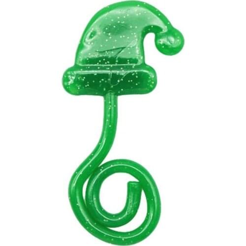 Tpr Soft Glue Christmas Hat Sticky Hands Kindergarten Childrens Toys Gifts Elastic Flexible Sticky Palms