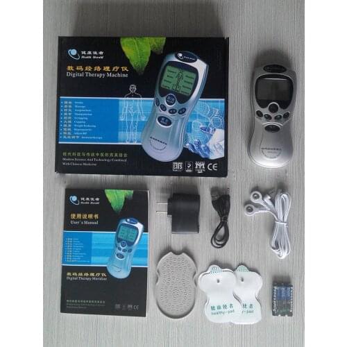 Health care beauty Full Body Massage Tens Acupuncture Digital Therapy Machine Massager For Back Neck Foot Amy Leg Full English