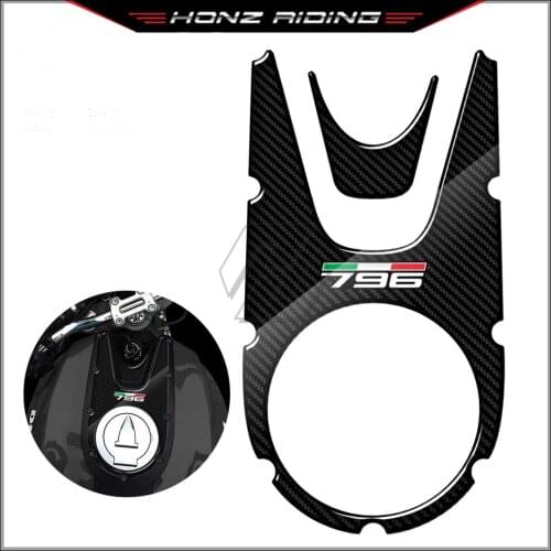 For Ducati Monster 796 2008-2014 3D Carbon-look Motorcycle Gas Tank Pad Protector