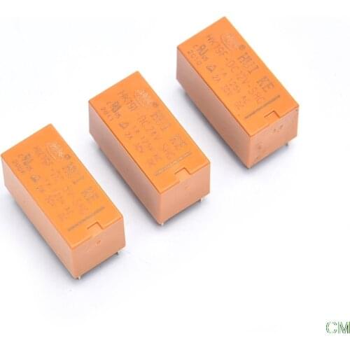 1PCS/ DC5V-12V-24V 8 pins 2pdt DC 5V 12V 24V SHG Coil DPDT 8 Pin 2NO 2NC Mini Power Relays PCB HK19F-dc12v 24v HK19F-DC5V-SHG