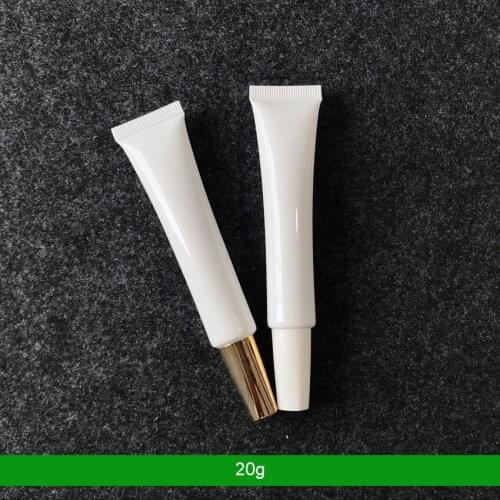300pcs 20g 20ml plastic Soft Tube Empty Cosmetic Packaging Eyeshadow Eyeliner Eye Serum Cream Tubes Sample Medicine Containers