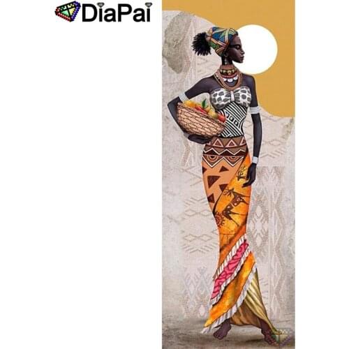 DIAPAI 5D DIY Diamond Painting 100% Full Square/Round Drill "Indian woman" Diamond Embroidery Cross Stitch 3D Decor A22951