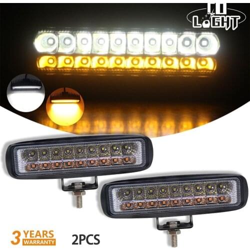 CO LIGHT 6 Inch Led Bar 36W 12V 24V Led Work light Combo Light Bar for OffRoad 4x4 4WD ATV Uaz Lada Car Truck Auto DRL Fog Light