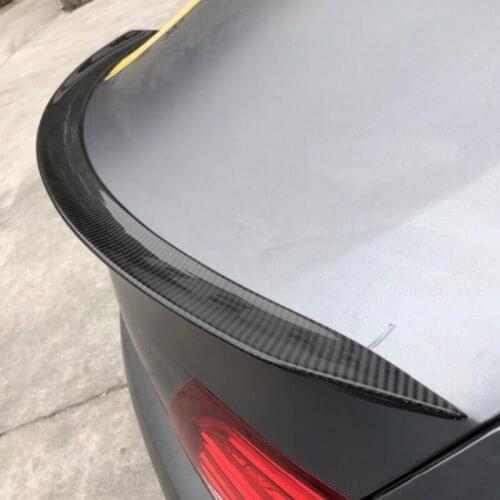 For Mercedes Benz C Class W205 Spoiler Carbon Fiber Rear Trunk Spoiler wing C200 C250 C300 C180 C350 Coupe 2 Door Car 2014 - UP