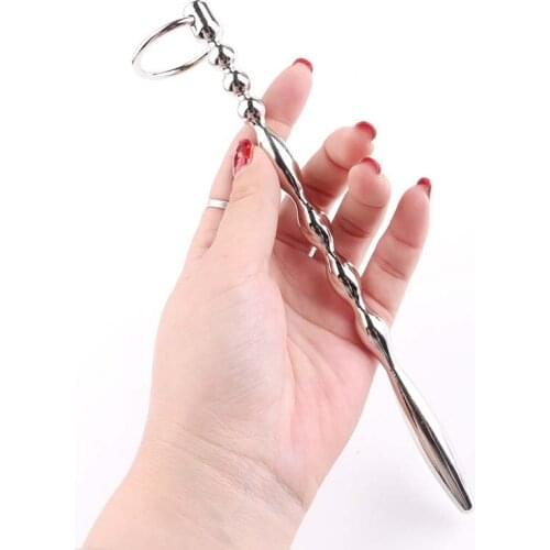 Stainless Steel Urethra Catheter Metal Penis Plug G-spot Stimulate Urethra Dilator Adult Masturbation Adult Sex Toys For Men
