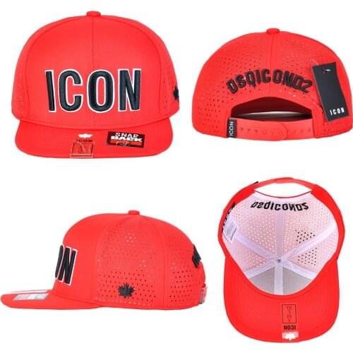DSQICOND2 Cotton Summer Baseball Cap for Men Women Embroidery ICON red Dad Hat Hip Hop DSQ Trucker Cap Hombre Gorras Casquette