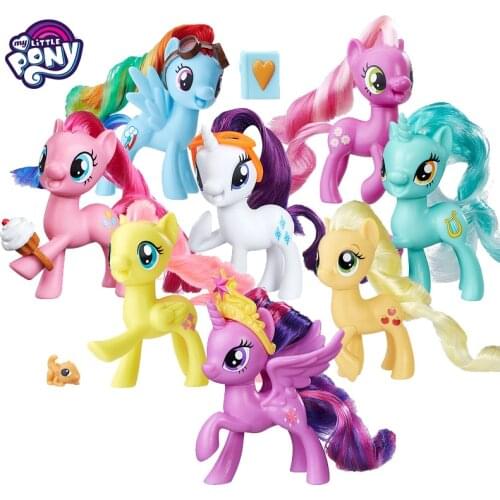 My Little Pony Collection Doll Friendship MagicTempest Shadow Rainbow Lyra Heartstring Rarity Action Figure Toys for Children