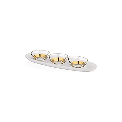 Decorium Vision White 4 Pcs Appetizer Set