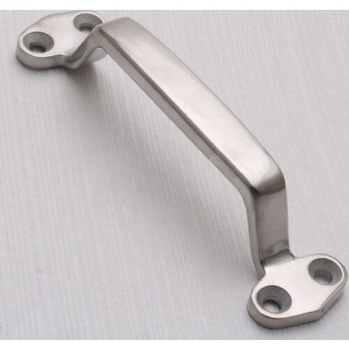 Stainless Steel Bow Door Handle Industrial Machinery Cabinet Heavy Equipment Knob Chassis Cabinet Pull Toolbox Handle Hardware