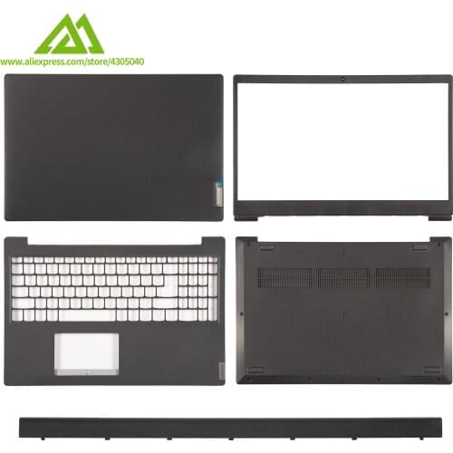 New Original LCD Back Cover/LCD Front Bezel/Palmrest Bezel Upper Cover/Bottom Cover For Lenovo Ideapad S145-15API S145-15IWL