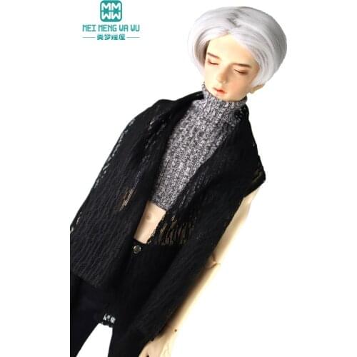 Clothes for doll fits 68--75cm BJD SD17 POPO68 Uncle 1/3 Spherical joint Doll Fashion sweater black, white, wine red
