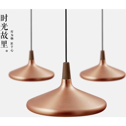 Scandinavian Art Restaurant pendant Lamp Modern Simple Design Danish Bar Creative Makarion Flyer Pendant Light