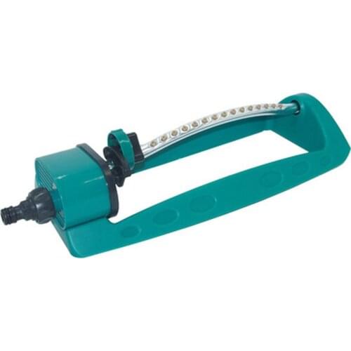 New Lawn Watering Irrigation Spray Nozzle 15-hole Plastic Automatic Swinging Garden Sprinkler Gardening Tools And Equipment