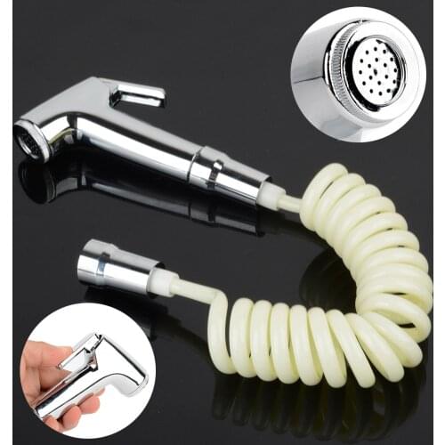 1 Set Handheld Diaper Bidet Toilet Shattaf Sprayer Bathroom Toilet Shower Head Nozzle Bidets
