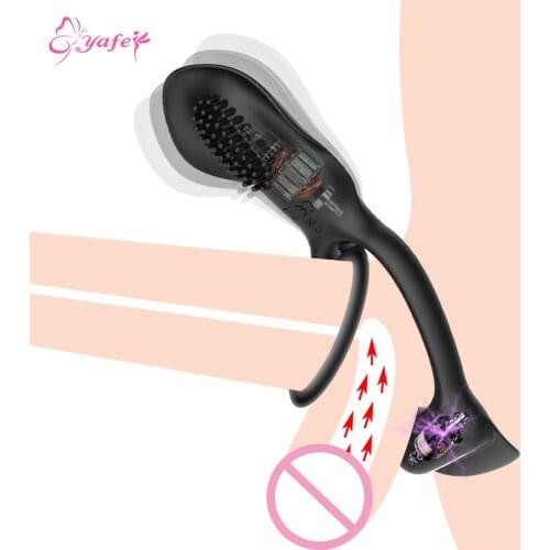 Sex Toys Penis Vibration Rings Vibrator Stimulate Massager Delay Ejaculation Cock-Rings Games Sex for Men Erotic Sex Products