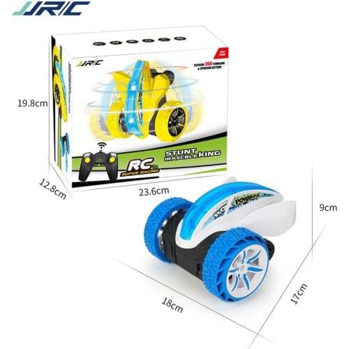 JJRC Q77 2.4G Devil Fish Spinning Stunt Roller Car 360 Degree Rotation Crash Resistant Light RC Stunt Car Childrens toy gifts