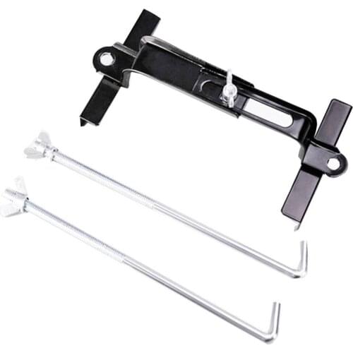 Universal Adjustable Battery Holder Stabilizer Mount Storage Rack Fixed Bracket Stand Automob Battery Hold Down Set