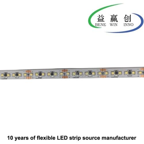 100M/Lot none waterproof 5/10mm wide led strip lights 2216 DC24V 19.2W/M led light strip CRI 90 240leds/M led ribbon for office