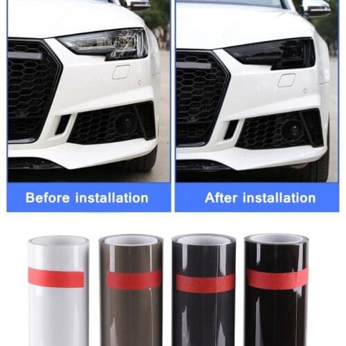 New Arrival Blackened TPU-TPH Car lamp Headlight Tail Light Paint Protection Film For All Car Anti-scratch Sticker Accessories