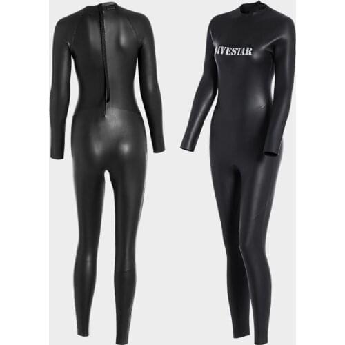 3mm Triathlon CR Light Leath Wetsuit Super elastic Keep warm Inside Swimsuit Smooth neoprene Diving suit soft leather fabric