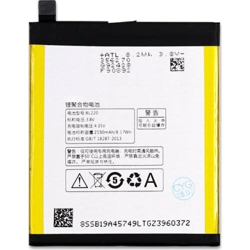 BL220 Battery for Lenovo S850 S850T Batterie Bateria Batterij Accumulator AKKU 2150mAh