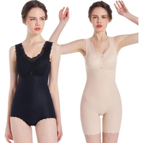 Body Shaper Seamless Women Bodysuit Slimming Waist Trainer Shapewear Butt Lifter Chest Enhancing Full Body Binders Shapers