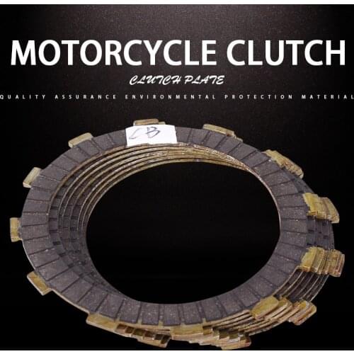 6 PCS Clutch Plate Friction Sheet Clutch Discs For Honda CB400 1992-2008 VTEC CB-1 CBR400 NC23 Motorcycle Accessories