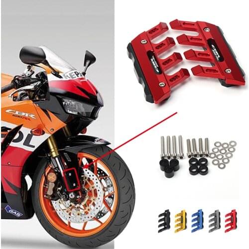 For Honda CBR600RR CBR 600RR Motorcycle Front Fork Protector Fender Slider Guard Accessories 600 RR Mudguard 2004 2005 2006-2013