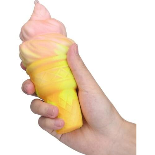 Torch Ice Cream Slow Rising Scented Reliever Stress Toy Children Decompression Adorable Temperature Color Change Squishies Toy