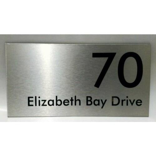 Customized Composite Aluminum Panel Sign Street Name House Number High Quality