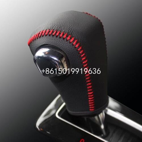 Hand sewn leather Gear sleeve cover for Honda CRV fit 2014 CRIDER JADE XRV 09-13SPIRIOR