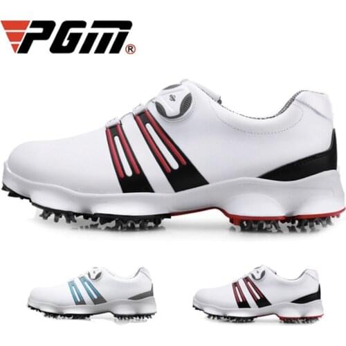 PGM Golf Sports Mens Shoes Waterproof Fashion Casual Sneakers Quick Lacing Breathable Non-Slip XZ102 Wholesale