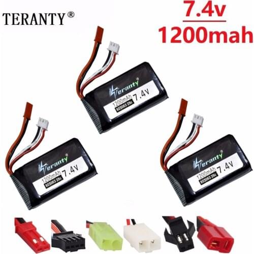 7.4V 1200mAh 803063 25C Lipo battery For Yi zhang X6 H16 MJX X101 X102 remote control quadrocopter 7.4V 1200mAh 2S lipo battery