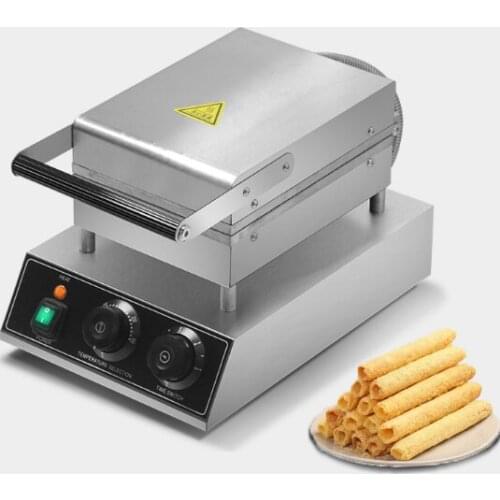 Handmade embryo cone cone commercial small crispy egg roll machine J03
