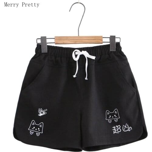 Merry Pretty Women's Cotton Shorts