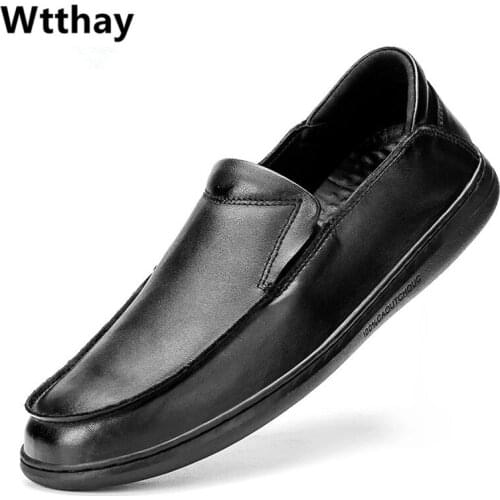 Designer Men Casual Shoes Genuine Leather Men Loafers Moccasins Slip On Mens Flats Breathable Male Driving Shoes