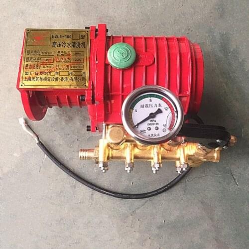 220V 380 type high pressure cleaner car washing machine parts copper pump head