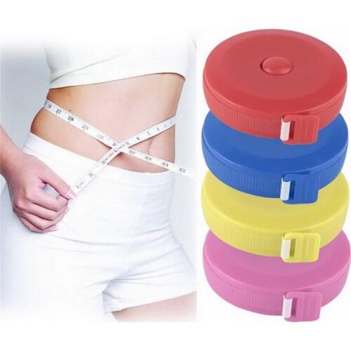 Portable Telescopic Roulette Tape DIY Clothing Measure 45 cun/1.5M for Measures Sewing Cloth And Body Height Measurement Tool