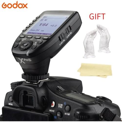 Godox Xpro-S for Sony TTL Wireless Flash Trigger 1/8000s HSS TTL-Convert-Manual Function Large Screen Slanted Design Buttons