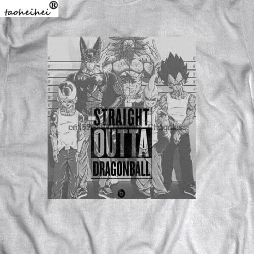 STRAIGHT OUTTA DBZ COMIC CUSTOM OLDSKOOL ART Shirt FULL FRONT