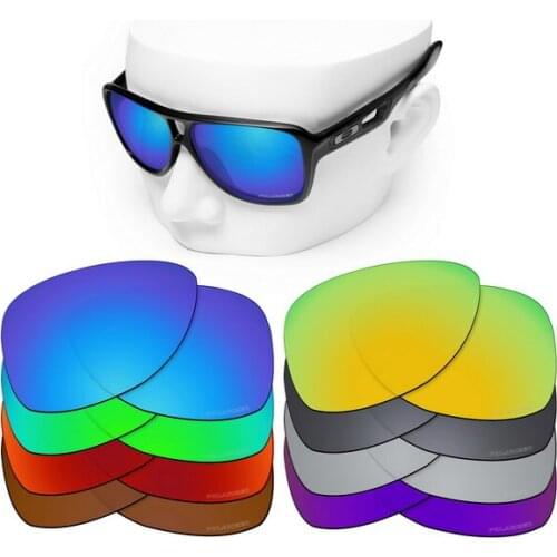 OOWLIT Anti-Scratch Replacement Lenses for-Oakley Dispatch 2 OO9150 Etched Polarized Sunglasses