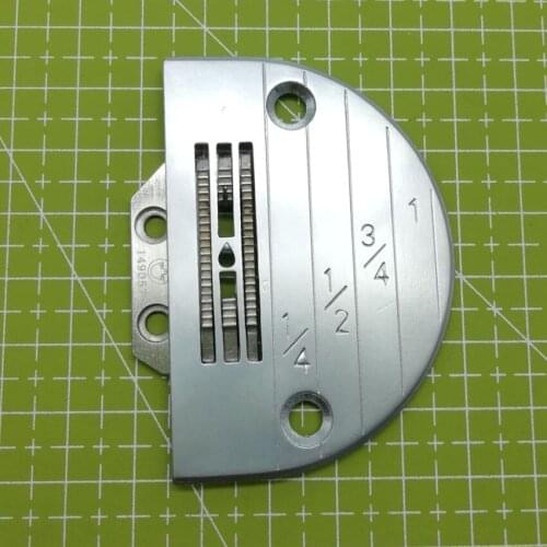 Standard Needle Plate & Feed Dog Set For Industrial Single Needle Machines 147150LGW +149057