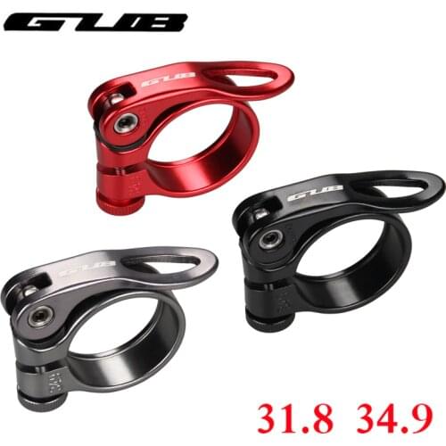31.8mm 34.9mm Bicycle Quick Release Seatpost Clamp Aluminum Alloy MTB Bike Tube Clip Seat Post Clamp